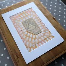 Load image into Gallery viewer, Mixed Media Paper Ephemera Creation - Naomi Vona Art