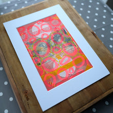 Load image into Gallery viewer, Altered Paper Collage Ephemera Artwork - Naomi Vona Art