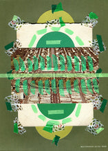 Load image into Gallery viewer, Original Green Art Photo Collage, Mixed Media Artwork - Naomi Vona Art
