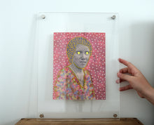 Charger l'image dans la galerie, Neon Pop Surreal Mixed Media Collage Artwork - Naomi Vona Art