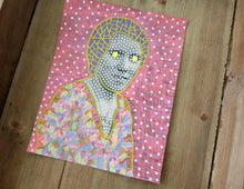 Charger l'image dans la galerie, Neon Pop Surreal Mixed Media Collage Artwork - Naomi Vona Art