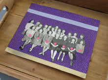 Load image into Gallery viewer, One Of A Kind Collage On Vintage Group Of Women - Naomi Vona Art