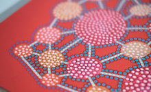 画像をギャラリービューアに読み込む, Original Drawing On Coloured Paper - Naomi Vona Art