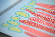 画像をギャラリービューアに読み込む, Original Wall Art Abstract Drawing On Ice Paper - Naomi Vona Art