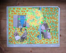 Load image into Gallery viewer, Mixed Media Collage On Retro Family Portrait - Naomi Vona Art