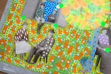 Load image into Gallery viewer, Mixed Media Collage On Retro Family Portrait - Naomi Vona Art