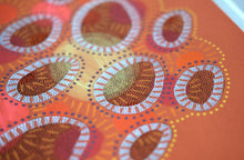 Load image into Gallery viewer, Handmade Drawing Decorated With Neon Colours - Naomi Vona Art