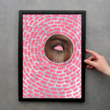 Load image into Gallery viewer, Surreal Altered Art Woman, Manipulated Portrait Print - Naomi Vona Art