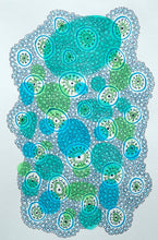 Load image into Gallery viewer, Abstract Art Aquamarine - Naomi Vona Art
