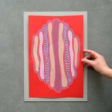 Cargar imagen en el visor de la galería, Colourful Abstract Illustration Drawing - Naomi Vona Art