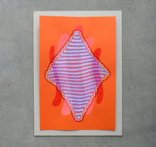 画像をギャラリービューアに読み込む, Contemporary Handmade One Of A Kind Drawing Illustration - Naomi Vona Art