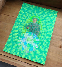 Load image into Gallery viewer, Contemporary Handmade Collage On Vintage Elegant Man Pic - Naomi Vona Art