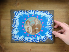 Load image into Gallery viewer, Original Collage Art On Vintage Couple Photography - Naomi Vona Art