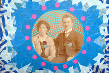 Load image into Gallery viewer, Original Collage Art On Vintage Couple Photography - Naomi Vona Art