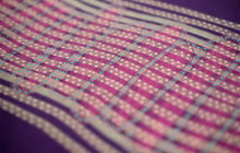 Charger l'image dans la galerie, Original Handmade Illustration On Purple Paper - Naomi Vona Art