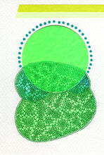 Load image into Gallery viewer, Contemporary Abstract Collage, Postcard Size Affordable Art - Naomi Vona Art