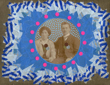 Load image into Gallery viewer, Original Collage Art On Vintage Couple Photography - Naomi Vona Art