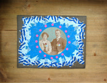 Load image into Gallery viewer, Original Collage Art On Vintage Couple Photography - Naomi Vona Art