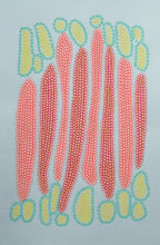 画像をギャラリービューアに読み込む, Original Wall Art Abstract Drawing On Ice Paper - Naomi Vona Art