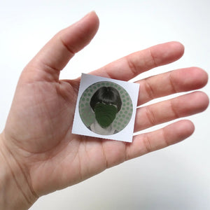 Tiny 004 Round Sticker