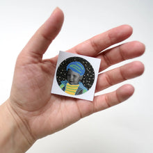 Load image into Gallery viewer, Young Sad Constellation Round Sticker
