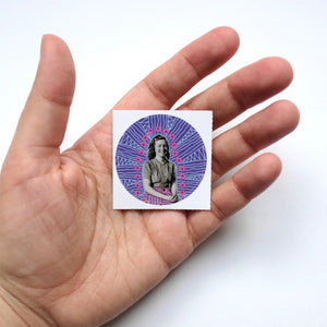 Floating Dreamers Series 006 Round Sticker