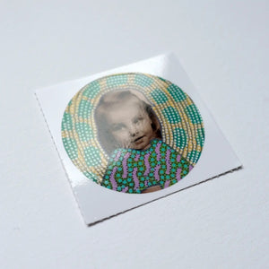 Kid 003 Round Sticker