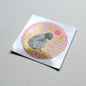 The Rabbit Hole Round Sticker