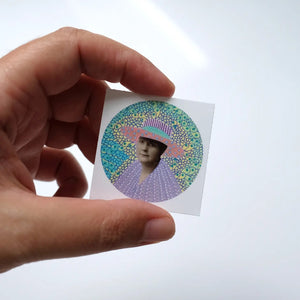 Gentlewoman 003 Round Sticker