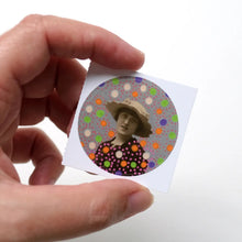 画像をギャラリービューアに読み込む, Nuvola Round Sticker
