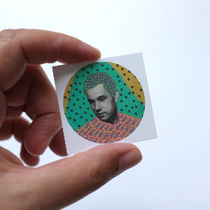 Floating Dreamers Series 002 Round Sticker
