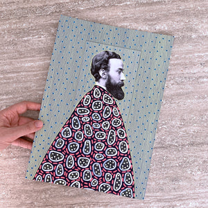 Victorian Man With Beard Poster Art