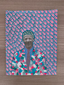 Sample Sale Man Portrait Collage