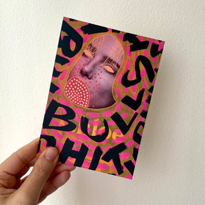 Humorous Fashion Postcard