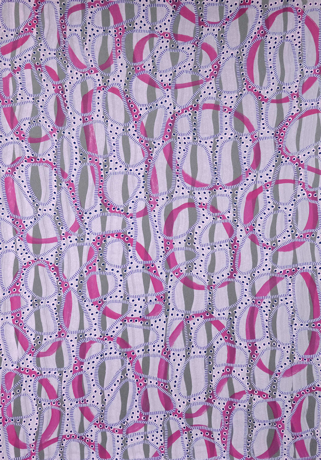 Purple Pink Abstract Art