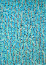 Carica l&#39;immagine nel visualizzatore di Gallery, Blue Yellow Abstract Art
