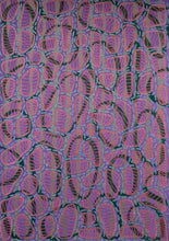 Cargar imagen en el visor de la galería, Purple Green Red Abstract Art

