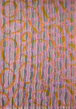 Charger l&#39;image dans la galerie, Orange Pink White Abstract Art
