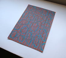Cargar imagen en el visor de la galería, Orange Blue Abstract Art
