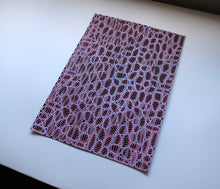 Cargar imagen en el visor de la galería, Black Blue Pink Abstract Art
