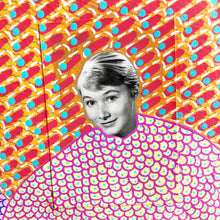 Carica l&#39;immagine nel visualizzatore di Gallery, Orange, Yellow And Red Paper Collage Art - Naomi Vona Art
