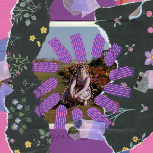 Handmade Mixed Media Collage Artwork On Paper - Naomi Vona Art