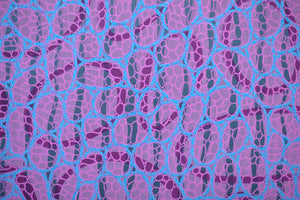 Pink Blue Purple Abstract Art