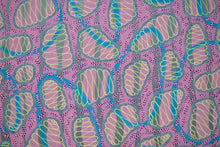Cargar imagen en el visor de la galería, Pink Yellow Turquoise Abstract Art
