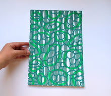 Load image into Gallery viewer, Green Abstract Art
