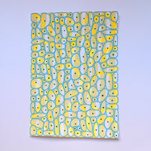 Load image into Gallery viewer, Yellow And Blue Abstract Art
