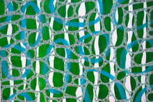 Load image into Gallery viewer, Green And Blue Abstract Art
