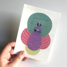 Cargar imagen en el visor de la galería, Green Pink Postcard
