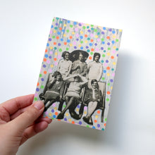 Load image into Gallery viewer, Confetti Decoration Vintage Style Postcard
