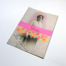 将图片加载到图库查看器，Vintage Art With Neon Shades Postcard
